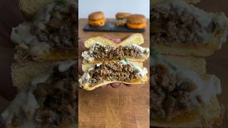 PHILLY CHEESESTEAK SLOPPY JOES shorts asmr foodlover yummy philly cheesesteak [upl. by Yerot277]