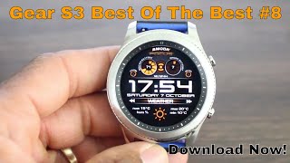 Top 5 Galaxy Watch Gear S3Gear Sport Digital Watch Face Best Of The Best  8 A Must Download [upl. by Jessie]