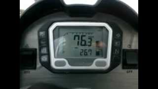 PGO 500i top speed [upl. by Nytsirhc]