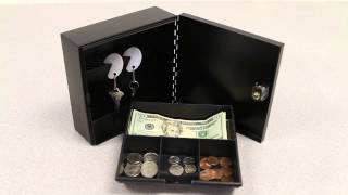 First Alert 3010F Steel Cash amp Key Box [upl. by Akiwak260]