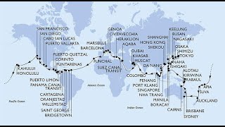 Giro del mondo con MSC Crociere  MSC World Cruise 2021 [upl. by Ayal]