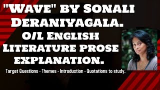 An extract from wave by Sonali Deraniyagala  English Literature prose  Zoom session [upl. by Nico]