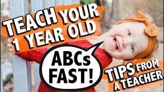 HOW TO TEACH A TODDLER THE ALPHABET  ABC Activities for Toddlers  Tips for Parents  Carnahan Fam [upl. by Acinnej]