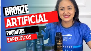 COMO FAZER BRONZE ARTIFICIALUSE ESSES PRODUTOS🌞 [upl. by Etireugram]