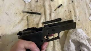 How to clean and lube Sig P2291 [upl. by Krissie589]