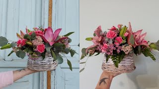 Tutoriales y tips básicos de floristería Centro de mesa para aniversario de bodas de oro 50años [upl. by Egan]