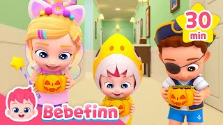 Happy Halloween Party with Bebefinn Family 🎃 Chumbala Cachumbala More Songs for Kids [upl. by Sommers]