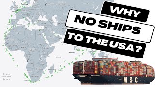 Why are No Ultra Large Container Vessels Sailing to the United States [upl. by Hsevahb]