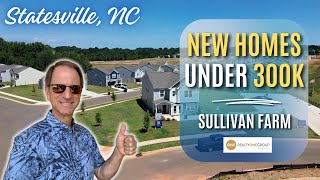 New Construction Homes Under 300k  Sullivan Farm by Lennar Homes  Statesville NC [upl. by Nimoynib845]