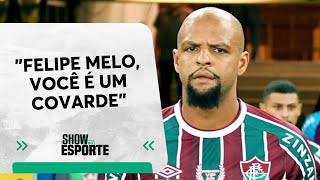 quotFelipe Melo você é um covardequot diz Elia Júnior [upl. by Evette]