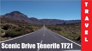 Road to Teide Tenerife  Scenic Drive from Puerto to Vilaflor [upl. by Rizzi]