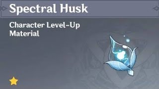 HOW TO GET SPECTRAL HUSK Genshin Impact [upl. by Ytok]