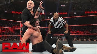 Elias vs Baron Corbin Raw Jan 7 2019 [upl. by Ranilopa]