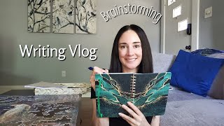 Brainstorming for My Fantasy Novel Using Pinterest  Writing Vlog [upl. by Oidualc9]