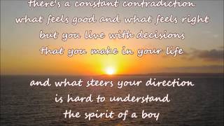 Randy Travis  Spirit Of A Boy Wisdom Of A Man with lyrics [upl. by Yelsnik637]