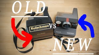 Polaroid cameras OLD vs NEW indepth comparison Polaroid Now vs 660 [upl. by Hiett]