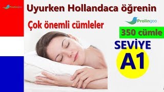 Hollandaca öğrenmek  En Önemli Hollandaca Kelime Öbekleri ve Kelimeler  Uykuda Öğrenme [upl. by Rehc472]