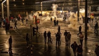 Ausschreitungen am Bahnhof Bern beim quottanz dich frei 3quot kämpf dich frei [upl. by Atiniuq93]