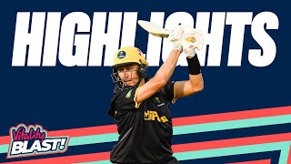 Neser Takes 313 In Low Scorer  Glamorgan v Essex  Highlights  Vitality Blast 2022 [upl. by Chaiken]