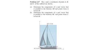 237 Problem engineering mechanics statics fifth edition Bedford  Fowler [upl. by Cynarra]