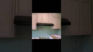 Large Range Hood Installation Done rangehood kitchen home homeimprovement kitchenideas diy [upl. by Tali]