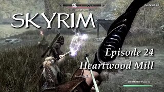 Skyrim SE with Zephyr ep024 Heartwood Mill PS4 [upl. by Marrin484]