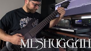 Meshuggah  Rational Gaze guitar cover [upl. by Pollyanna]