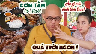 Bà xã Color Man CHẠY ĐÔN CHẠY ĐÁO quyết tìm quán CƠM TẤM Cô Mười để ăn là vì sao   Color Man Food [upl. by Yregram451]