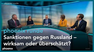 phoenix runde Sanktionen gegen Russland – wirksam oder überschätzt [upl. by Ettereve]