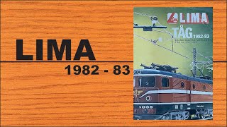 LIMA TÅG 1982  83 KATALOG  CATALOG 43 4K [upl. by Ardnosac]