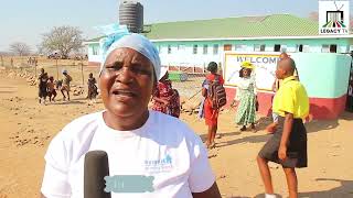 Brigadier General Mhonda at Chaparadza Primary School in Rushinga [upl. by Ueihttam356]