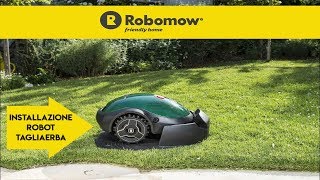 Robot tagliaerba Robomow RX installazione 2018 [upl. by Eille]