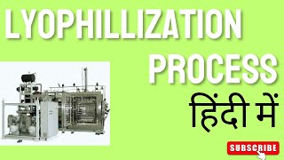 हिंदी में What is Lyophillization steps in LyophillizationKey component of Lyophilizer [upl. by Ralfston]