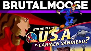 Where in the USA is Carmen Sandiego  PC Game Review  brutalmoose [upl. by Peedus]