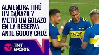 ALMENDRA tiró un CAÑAZO y metió un GOLAZO en la RESERVA ante Godoy Cruz ⚽🤩 [upl. by Ysus]