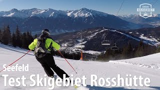 TestReportage Skigebiet Rosshütte in Seefeld [upl. by Gerry]