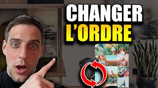 Comment Changer LOrdre Des Photos En Instagram [upl. by Adoc]