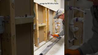 Smarter Drywall Installation cut your Drywall Finishing time in HALF shorts diy howto [upl. by Pratte]