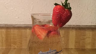 Episode 151 Strawberry Moscato Spritzer 🍓🍹 Last Video of 2017 [upl. by Kcirevam313]