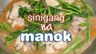 SINIGANG NA MANOK  LUTONG PINOY [upl. by Eddi767]