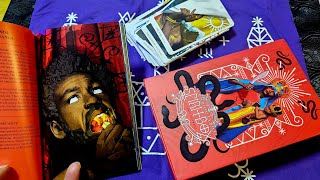 Voodoo Tarot Spirit Box Deck Unboxing  Initial reaction [upl. by Naraj]