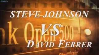 2015 Erste Bank Open Vienna Final  David Ferrer v Steve Johnson [upl. by Alleciram880]