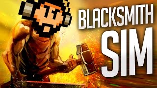 Blacksmith Simulator  BEST BLACKSMITH EVER Blacksmith Sim Gameplay [upl. by Menell778]