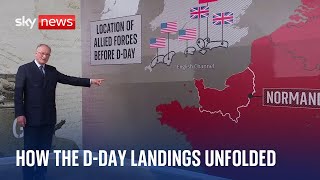 DDay What happened during the Normandy landings 80 years ago [upl. by Acinoed]