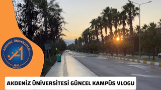 Akdeniz Üniversitesi detaylı güncel vlog 4K [upl. by Nicolea]