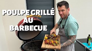 RECETTE DE NORBERT  POULPE GRILLÉ AU BARBECUE [upl. by Madda]