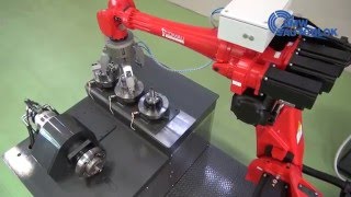 Automatic quick change of the workholding system [upl. by Asserat16]