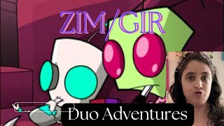 Zim and Gir Duo Adventures invaderzim nickelodeon [upl. by Horatio]