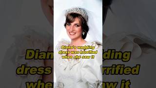 Dianas wedding dress was horrified when she saw itshortvideo history [upl. by Catarina514]