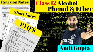 Chemistry Notes Alcohol Phenol and Ether  Chemistry Notes Class 12  Chemistry Notes Free Pdf  JEE [upl. by Abisia]